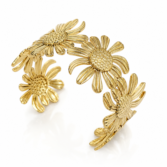Daisy Cuff Bracelet